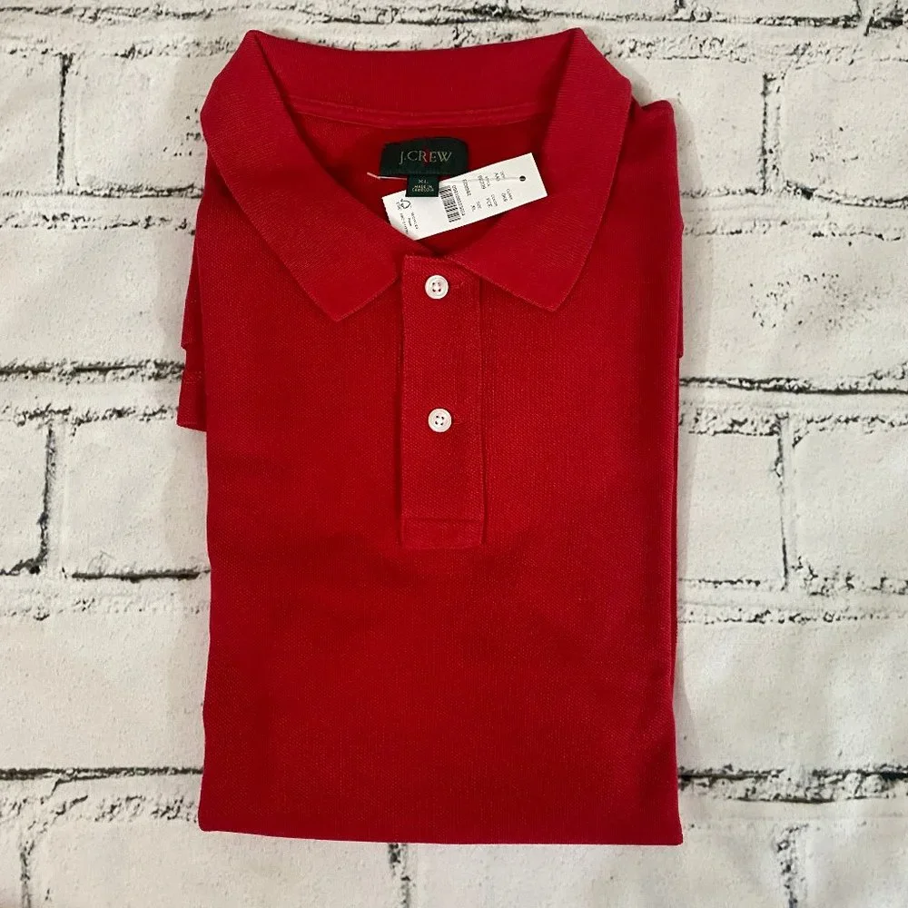 J. Crew Classic piqué polo shirt XL